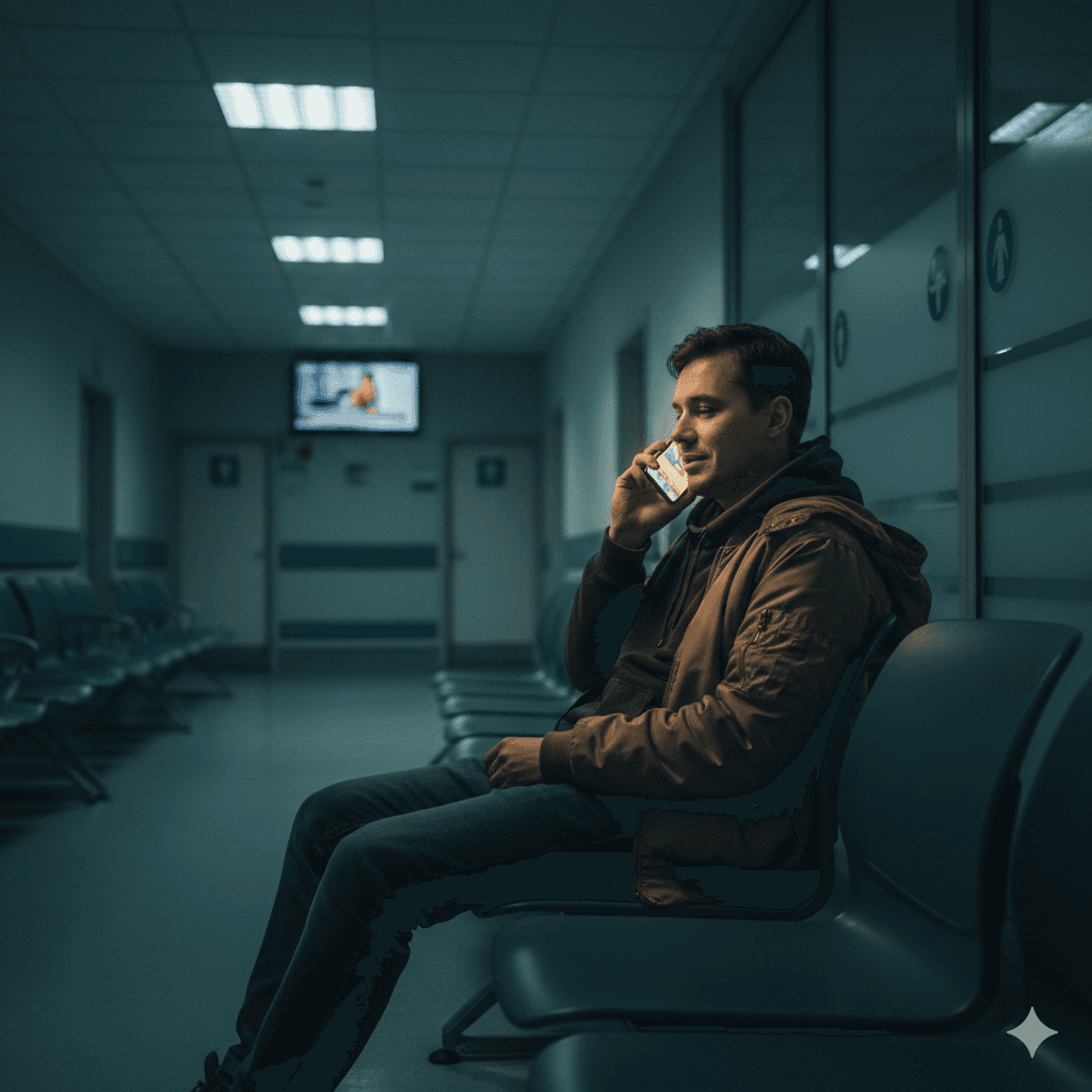 Outbound voice AI calling a personal injury lead